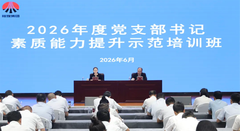 陕煤团体进行2026年党支部布告本质才能晋升树模培训班