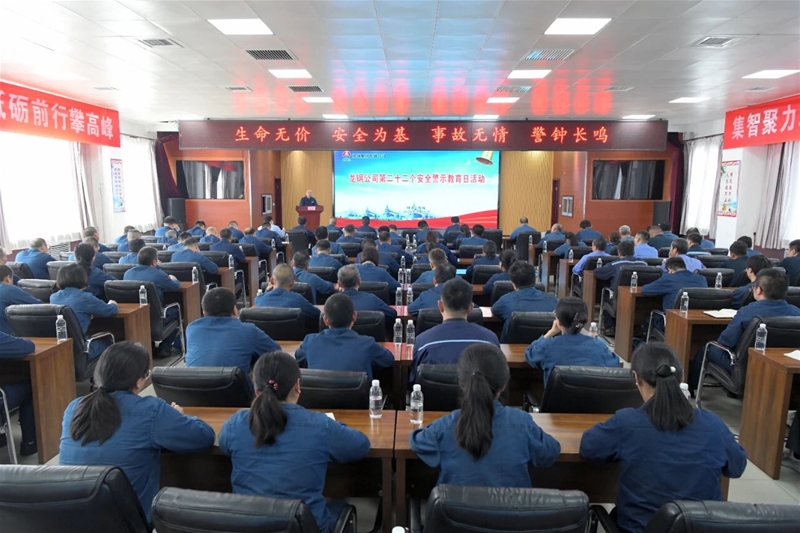 公司展开第二十二个宁静警示教导日勾当